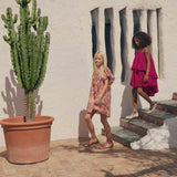 Garnet Rose Floral Chloé Dress