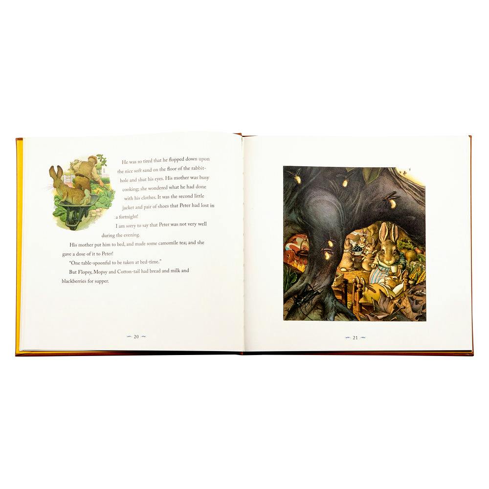 The Classic Tale of Peter Leather Bound Classic Children's Book
