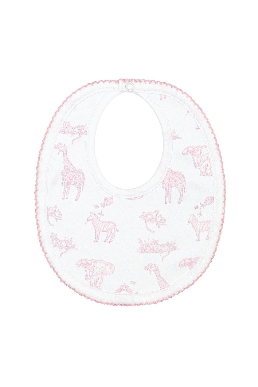 Pink Safari Bib