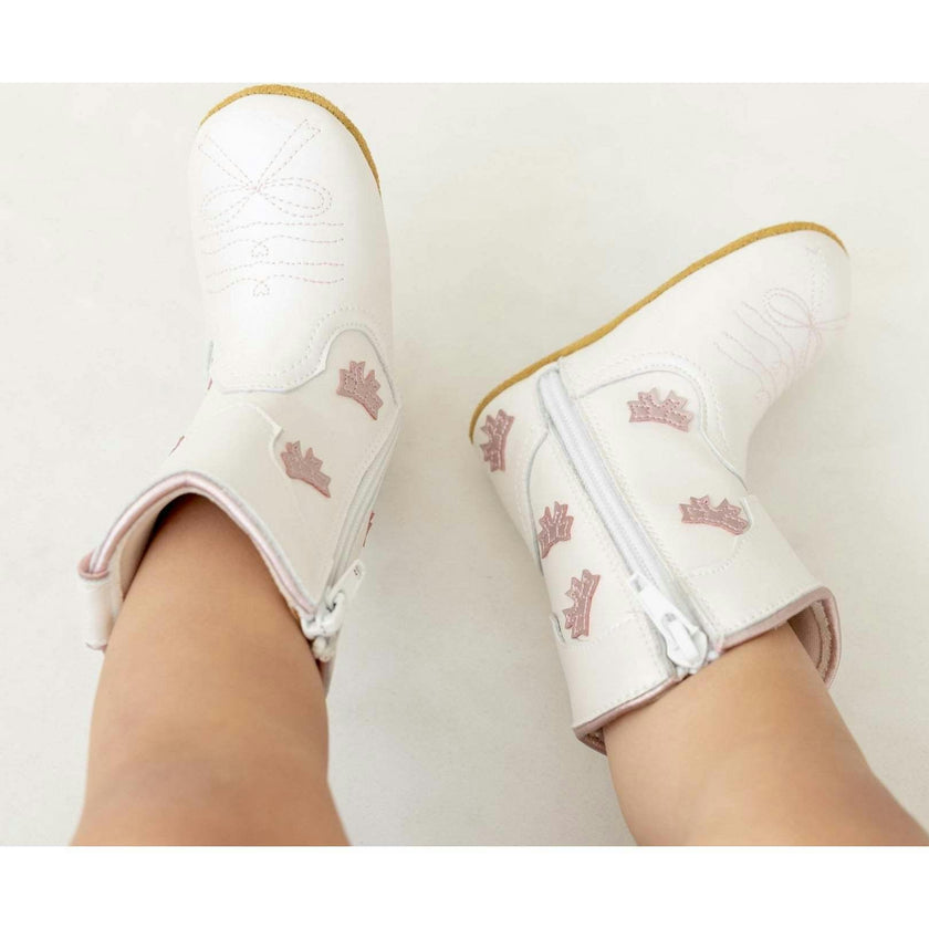 Cowgirl Bow Baby Bootie