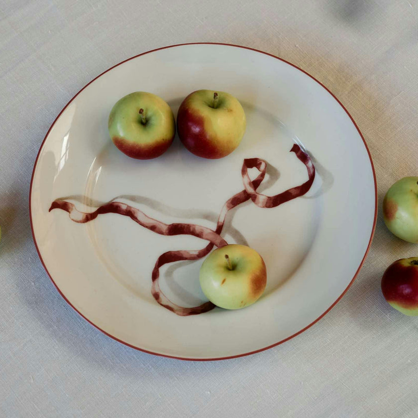 Ribbon Dessert Plate