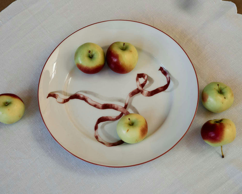 Ribbon Dessert Plate