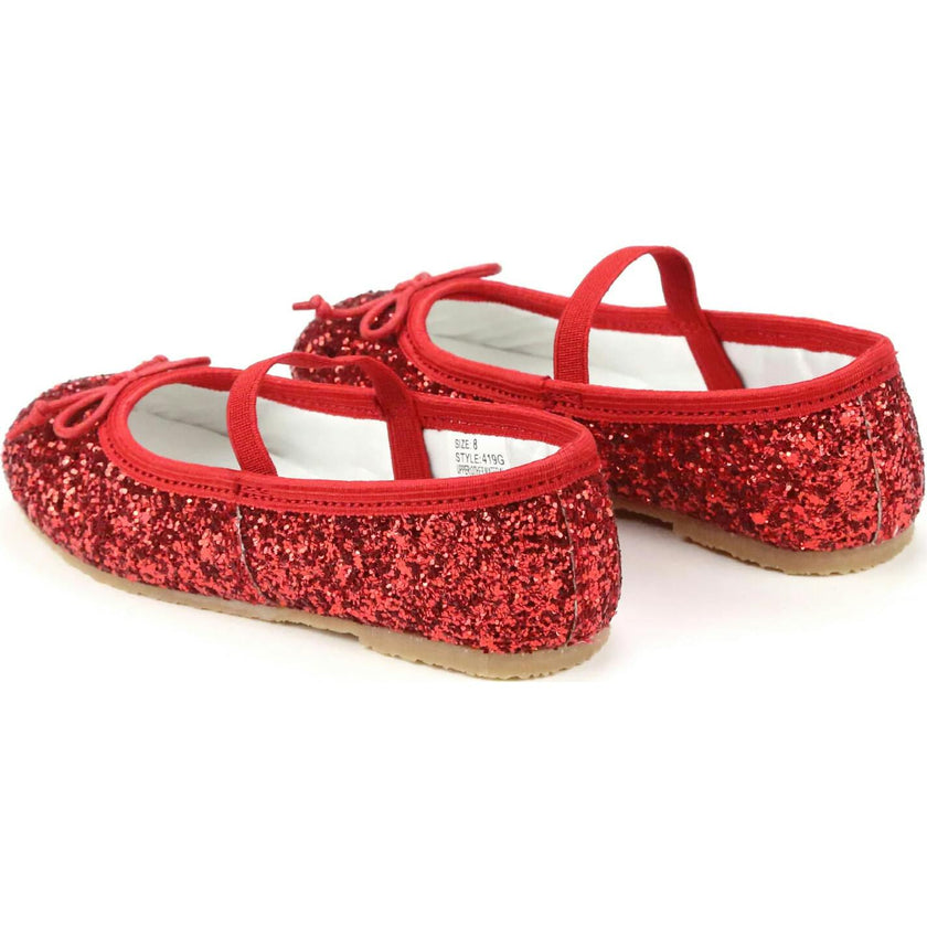 Victoria Sparkle Glitter Flat