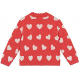 BONTON Mila Heart Sweater - Rose Faroe