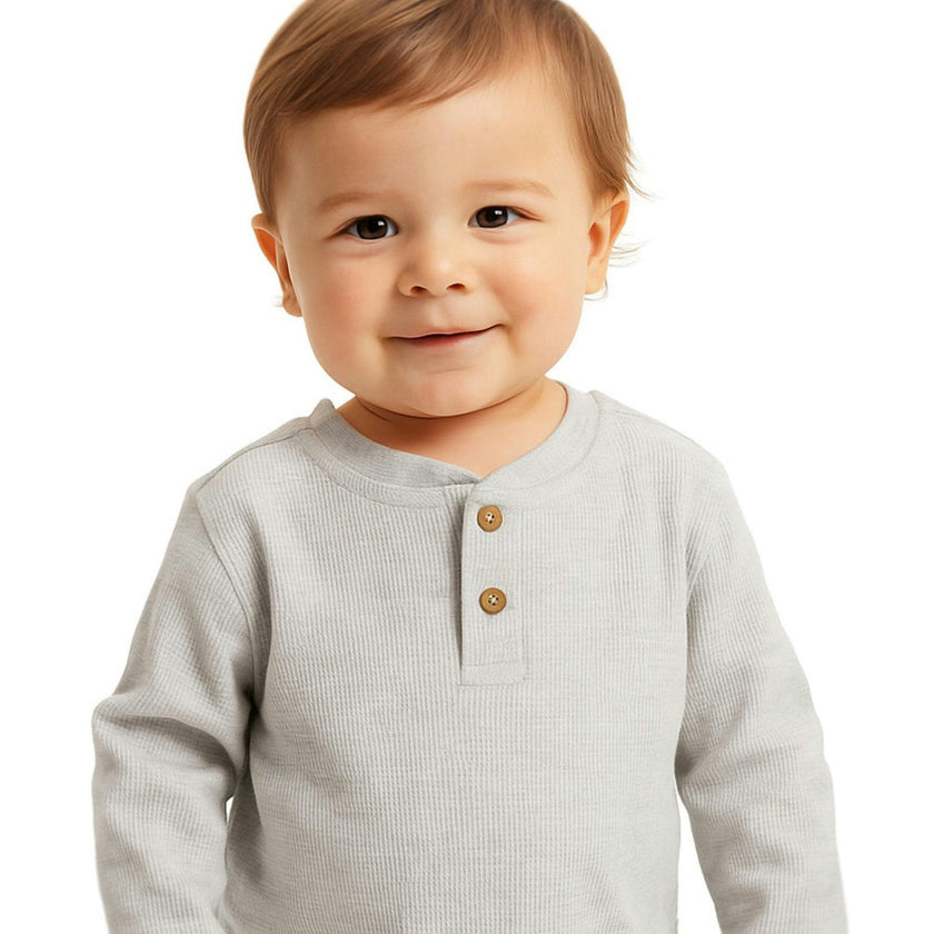 PAYTON 5-Pack Waffle Henleys