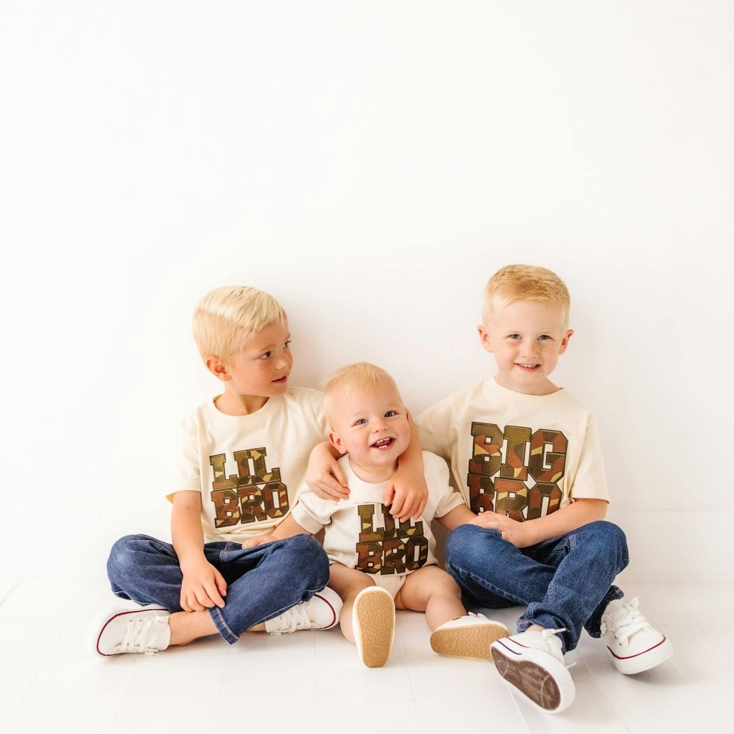 Big Bro Camo Patch Short Sleeve T-Shirt