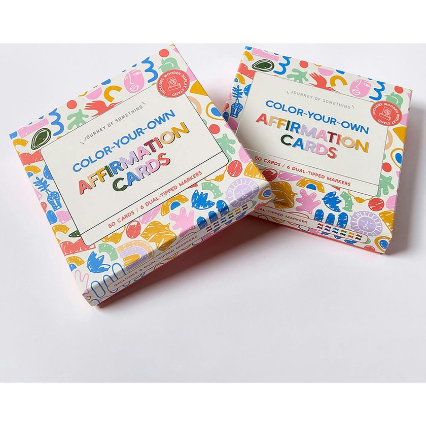 Color Your Own Affirmation Cards