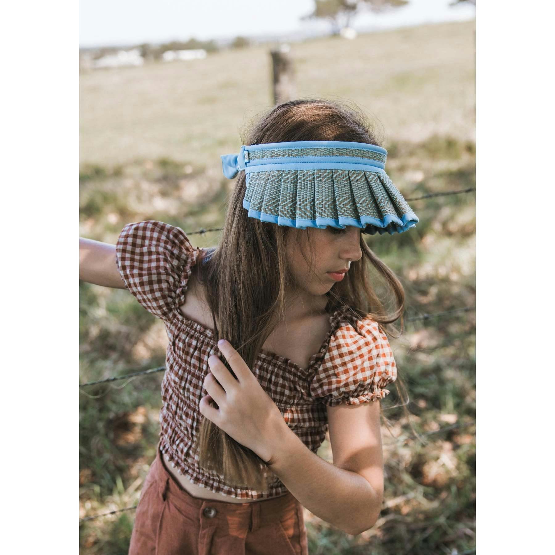 Blue Bird Cabana Child Sun Visor