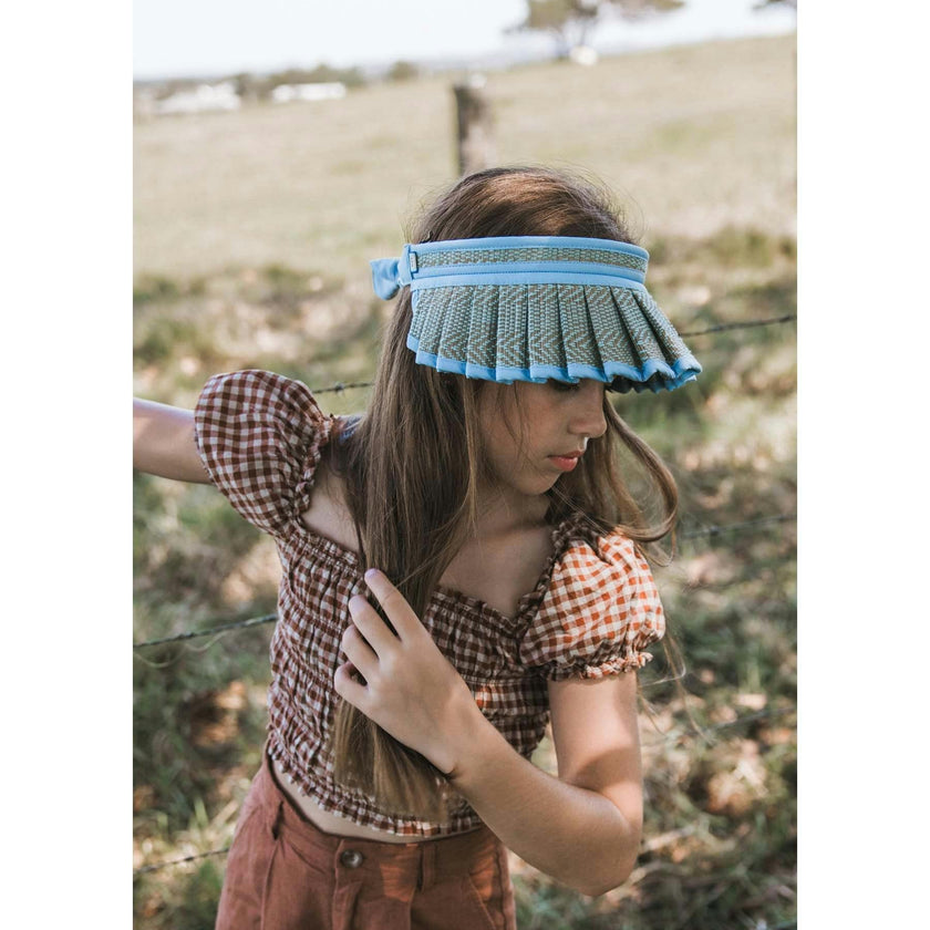 Blue Bird Cabana Child Sun Visor