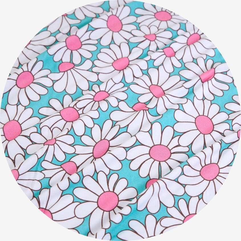 Retro Daisy Bodysuit Dress