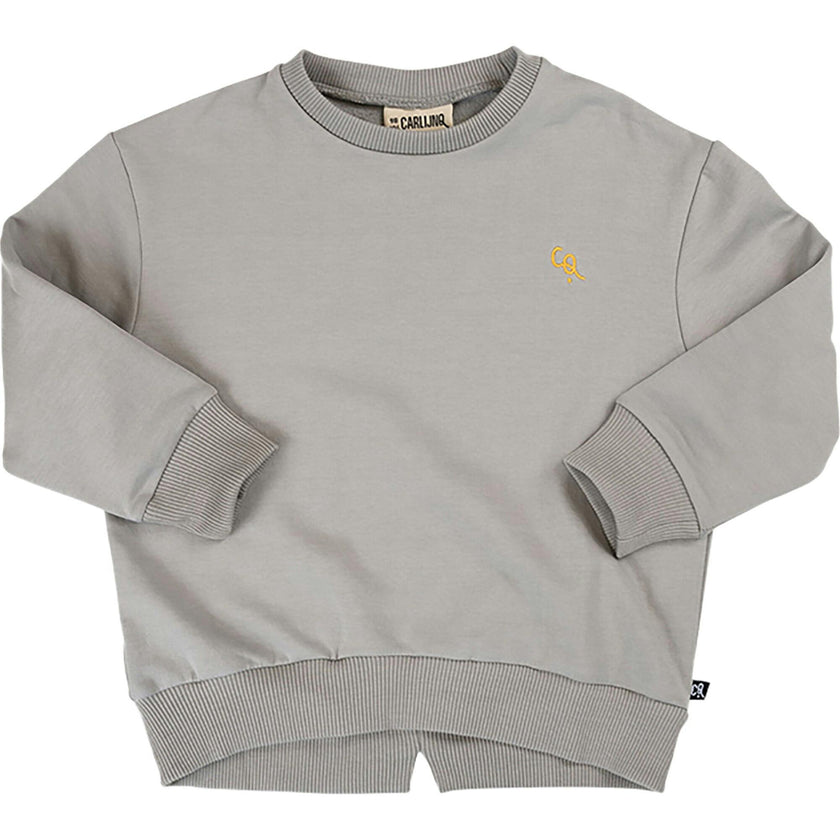 Wording Graphic Print Crew Neck Long Sleeve Sweatshirt