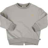 Wording Graphic Print Crew Neck Long Sleeve Sweatshirt