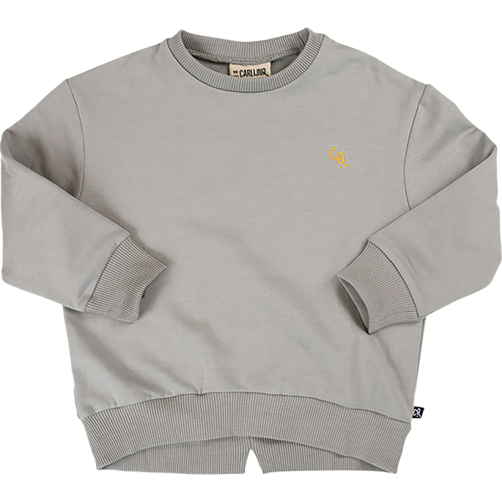 Wording Graphic Print Crew Neck Long Sleeve Sweatshirt