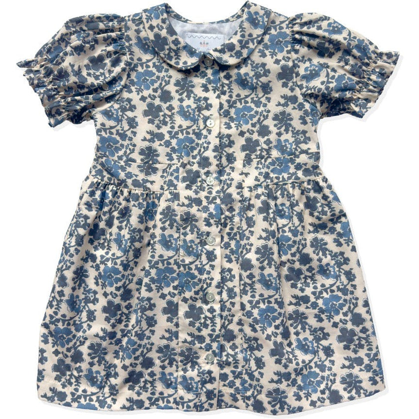 Charlotte Dress in Block Flower