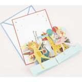Animal Parade Concertina Card
