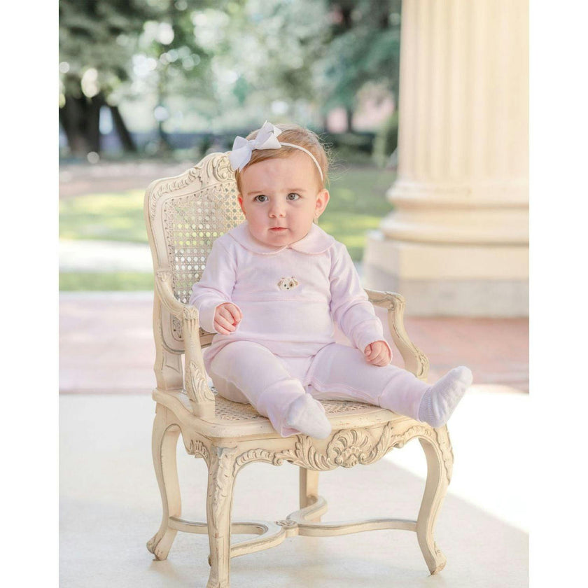 Spotted Girl Pima Playsuit