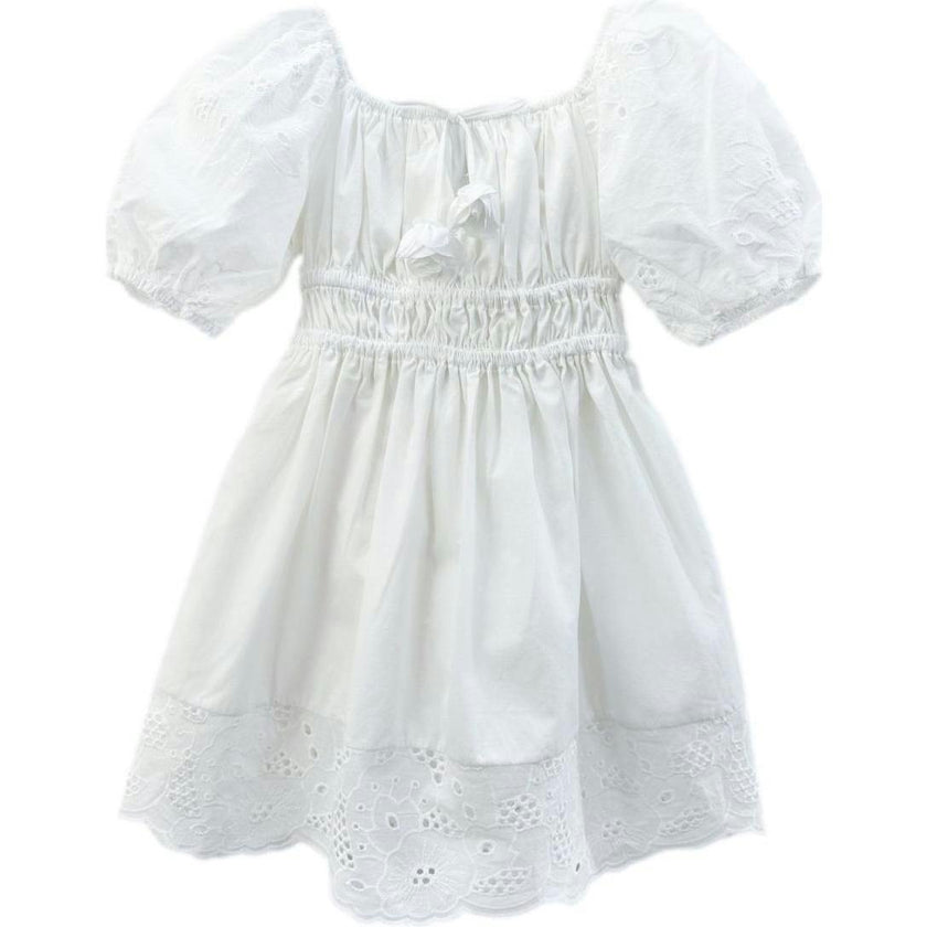 Blanca White Cotton Dress