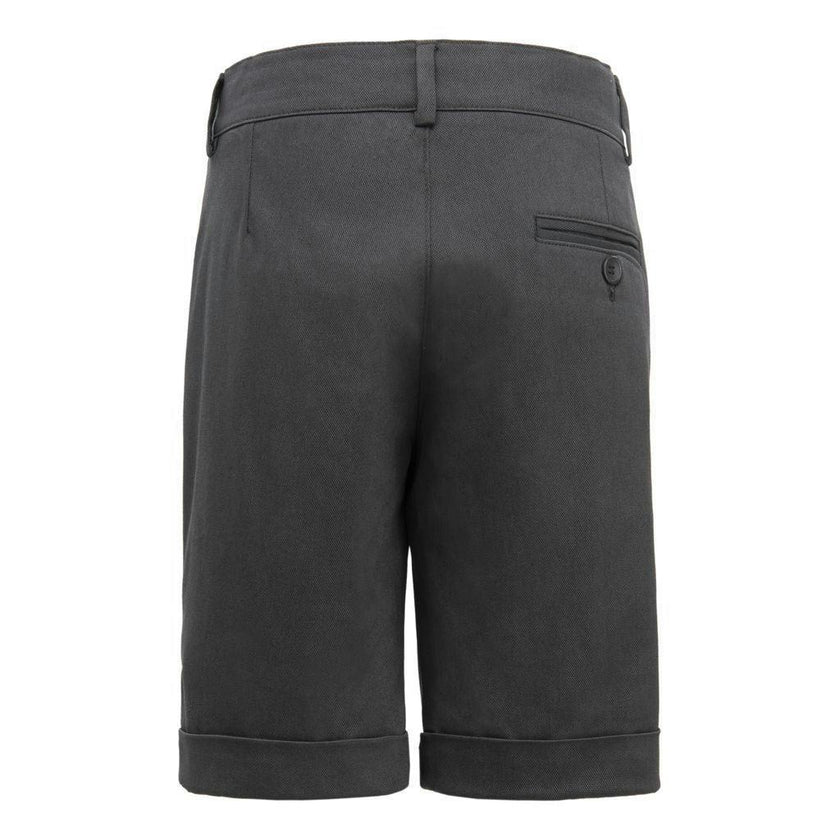Charcoal Gray Formal Shorts