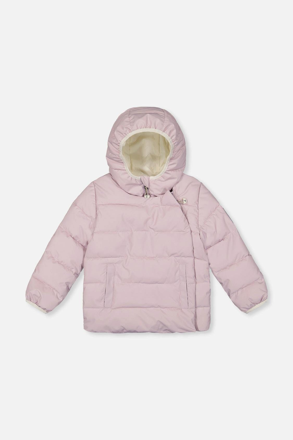 Winter Jacket Adapted For Car Seats Lavender