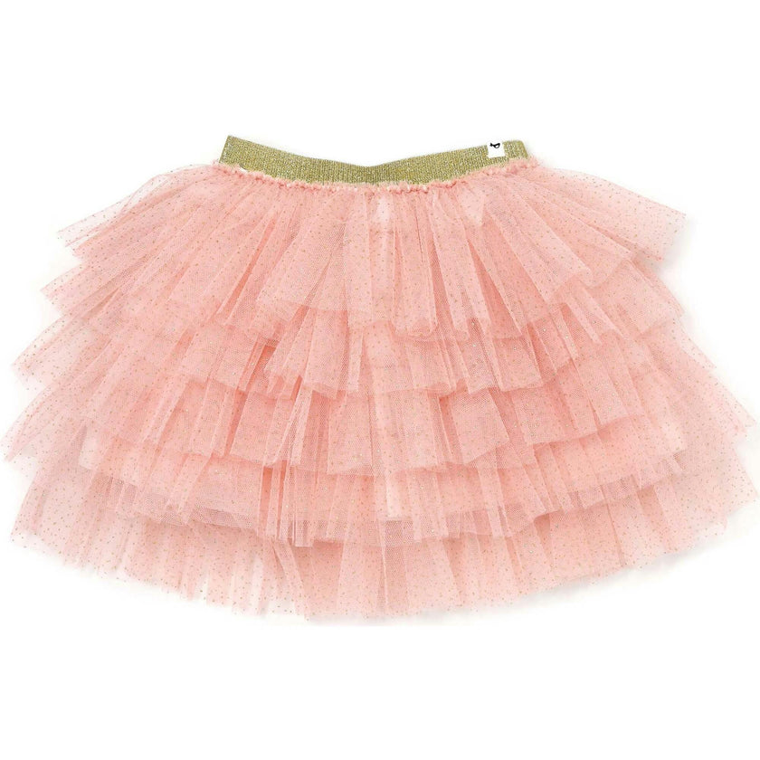 Gold Band Layered Frill Tutu Skirt