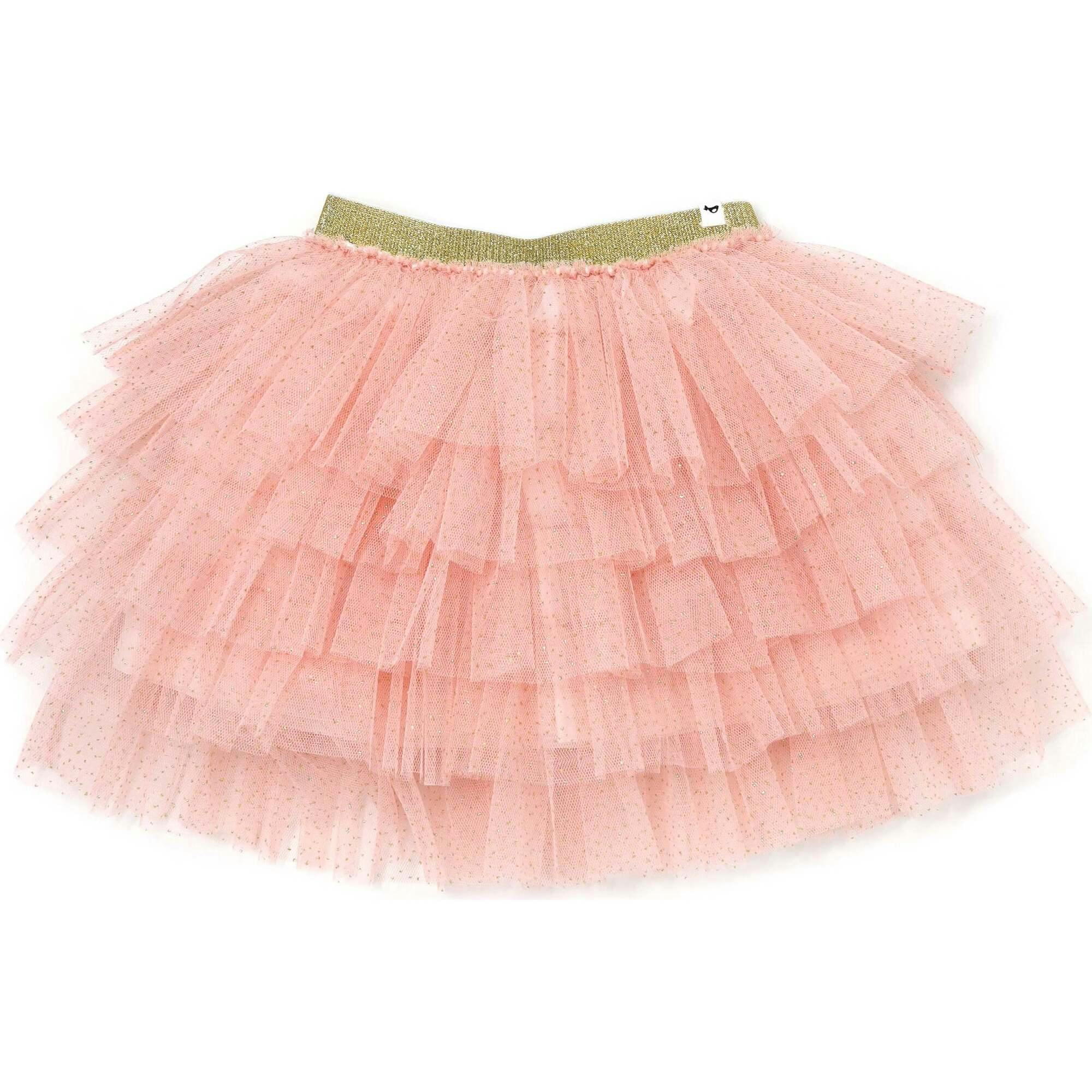 Gold Band Layered Frill Tutu Skirt
