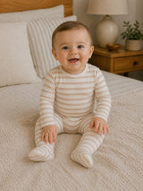 Horizontal Stripe Footie