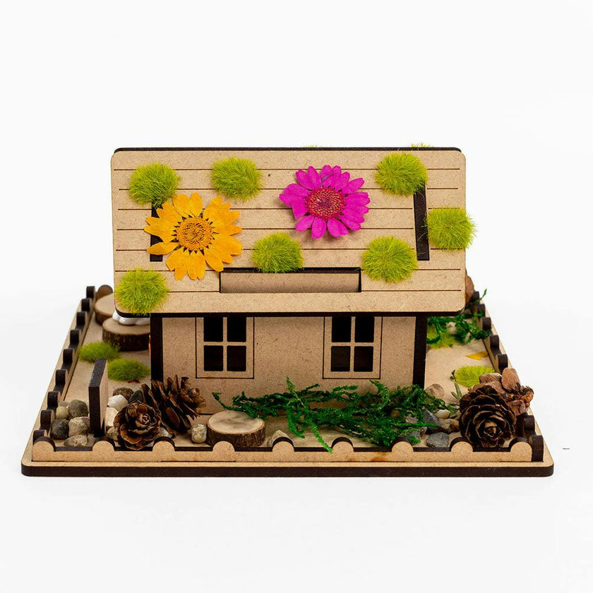 Fairy House + Garden