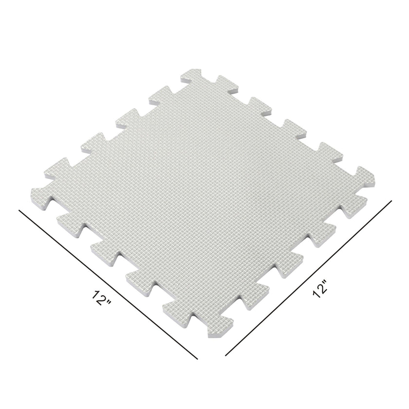 Tile Playmat - 12pc - Blue, Grey, White