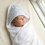 Blue Leaves Hooded Towel