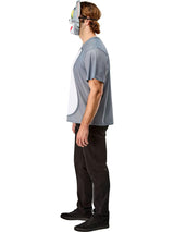 Men's Tom and Jerry Ben Cooper Tom T-Shirt and Half Mask