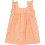 BONTON Nonna Dress - Carreau Fluo