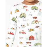 Fall Vibes Bamboo Kids Pajamas