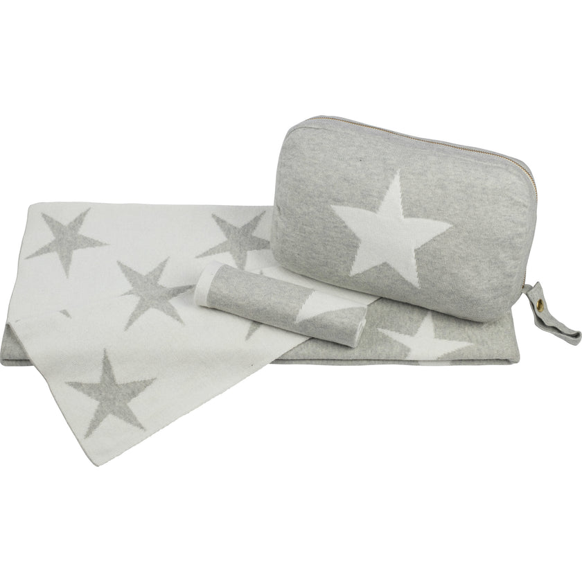 Stars Baby Blanket Set