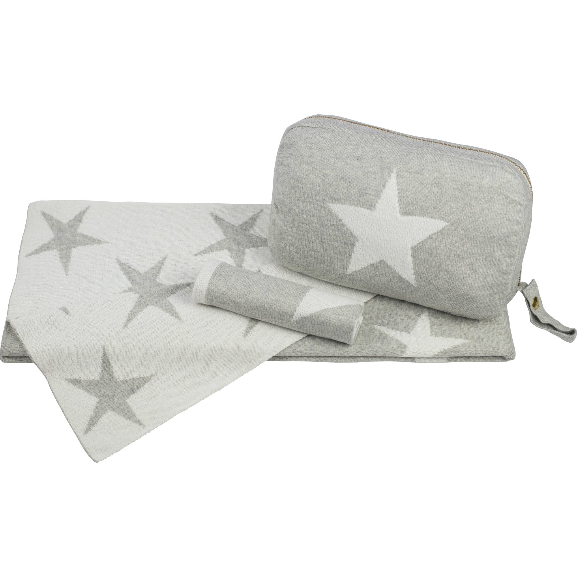 Stars Baby Blanket Set