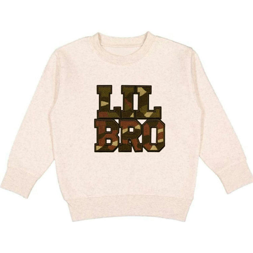 Lil Bro Camo Patch Sweatshirt