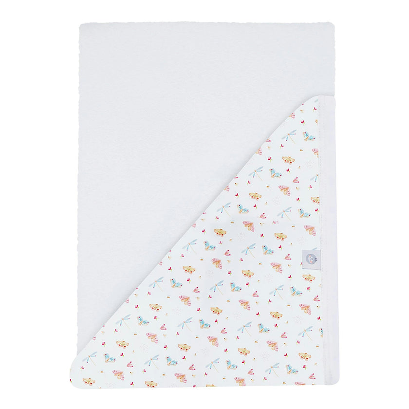 Butterflies Pima Hooded Towel