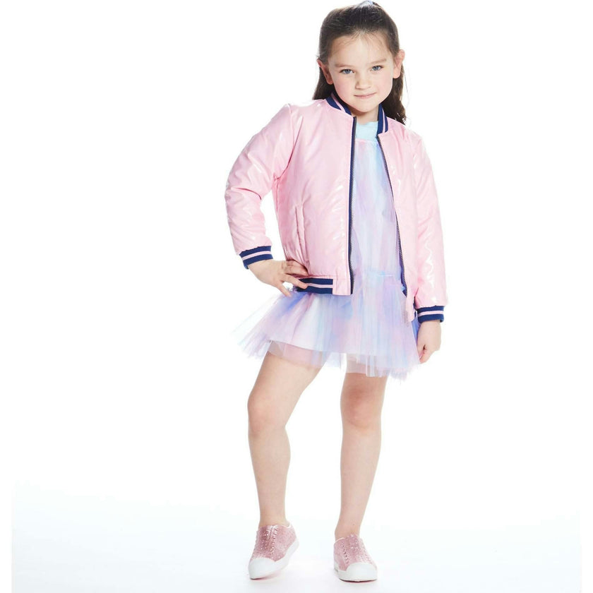 Reversible Sparkle Bomber Jacket