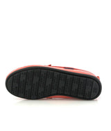 Plain 015 Walker Moccasins, strawberry patent leather
