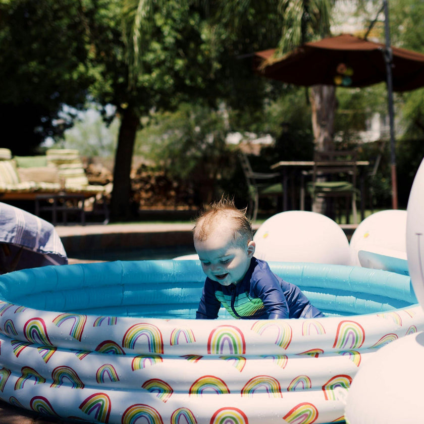 Mini Pool with Rainbows