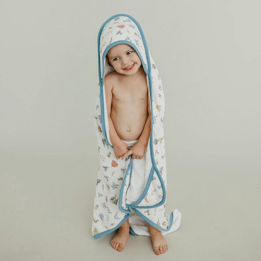 Premium Baby Knit Hooded Towel - Wizarding World