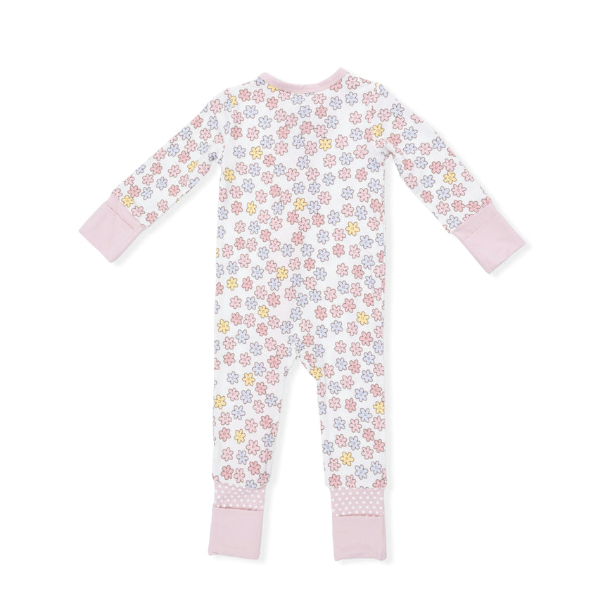 Sarah Floral - Convertible Romper & Headband