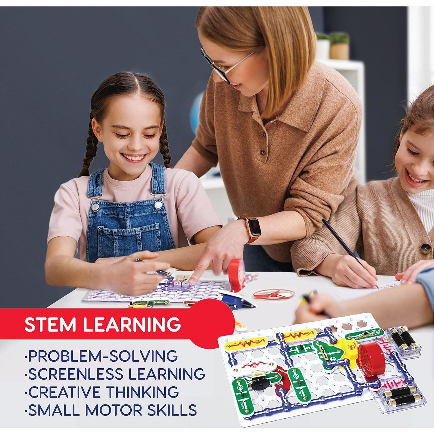 Elenco Snap Circuits SC-300 STEM Science Electronics Kit