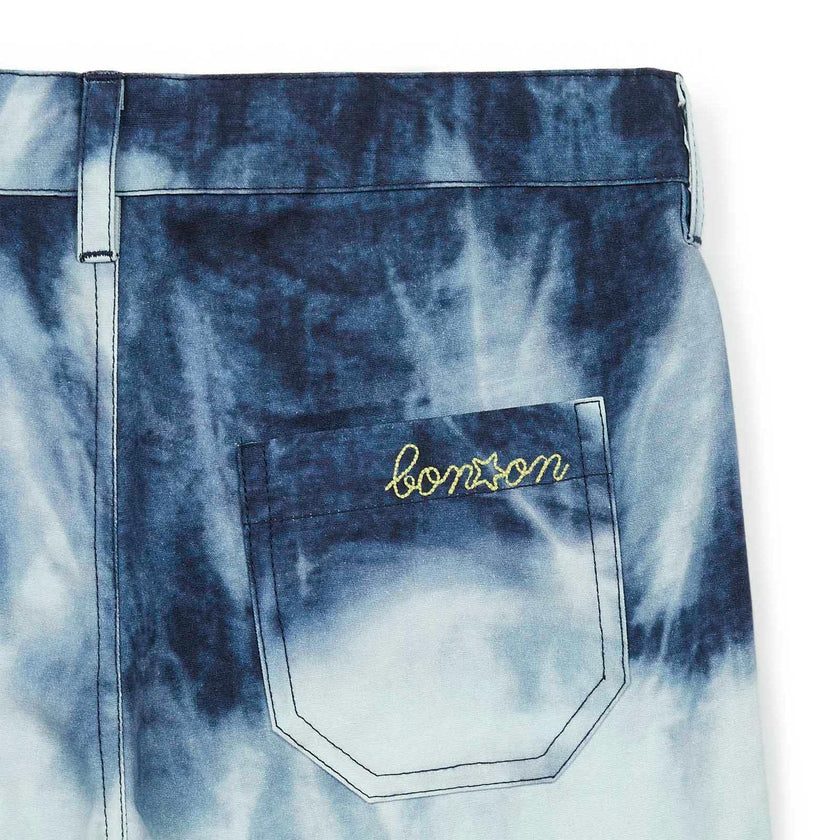 BONTON Alberto Tie Dye Bermuda Shorts