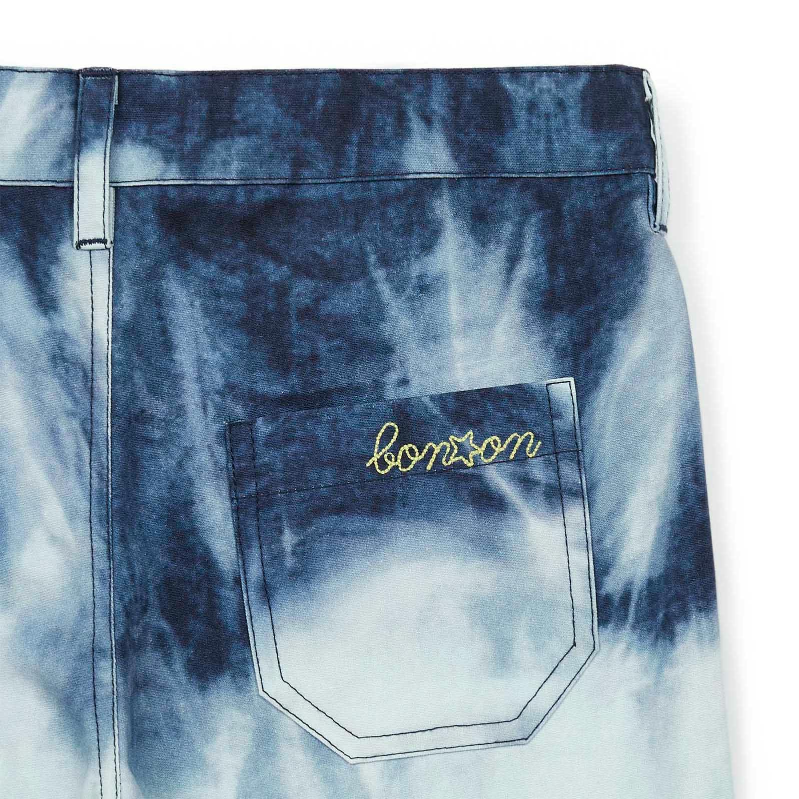 BONTON Alberto Tie Dye Bermuda Shorts