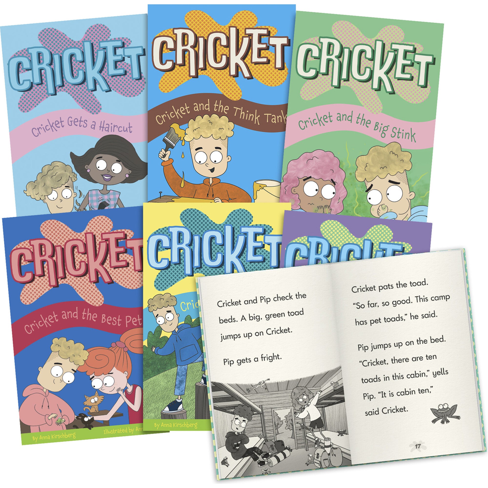 Cricket the Kid Decodable Chapter Books