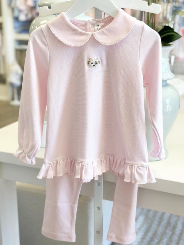 Spotted Pima Tunic Set