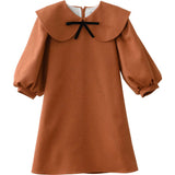 Rhea dress (alloy-orange)