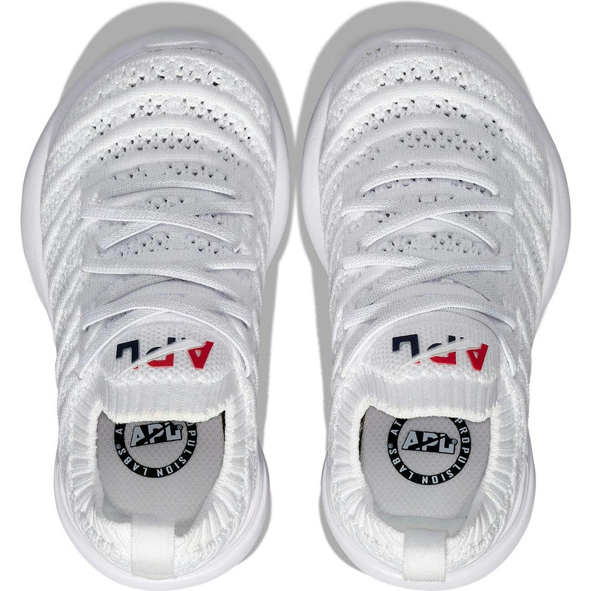 Kid's TechLoom Wave White / Red / Navy, White