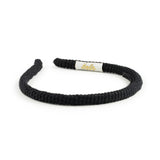 Halo Luxe Juliana Textured Knit Headband - Black