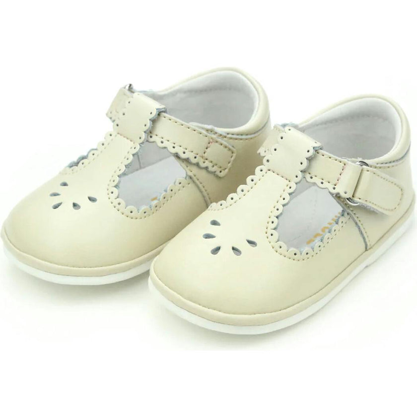 Dottie Scalloped T-Strap Mary Jane (Baby)